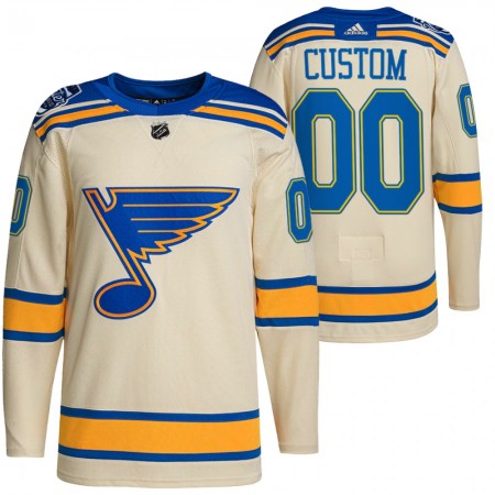 Herren Eishockey St. Louis Blues Trikot Custom 2022 Winter Classic Authentic